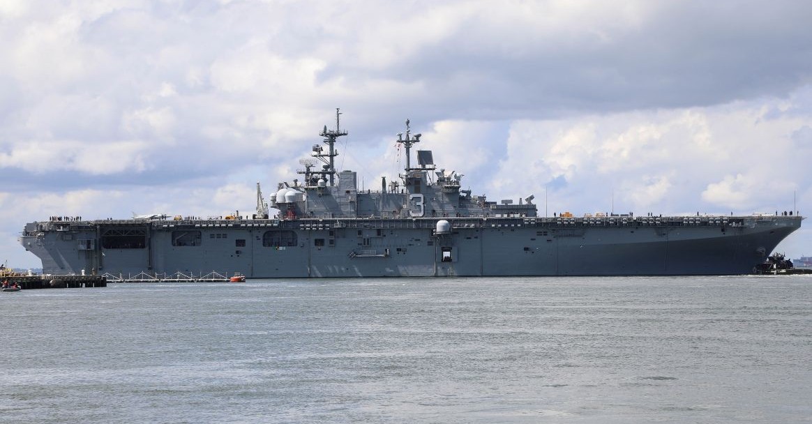 Kearsarge Departure